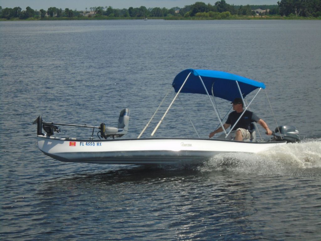 Classic Gheenoe Bimini Style Dedicated To The Smallest Of Skiffs